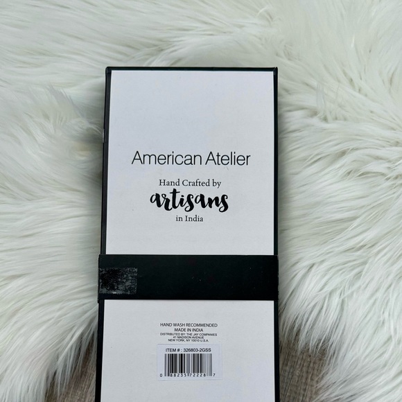 NWT AMERICAN ATELIER Salad Server Set
Hand Crafted by artisans in India - Picture 5 of 5